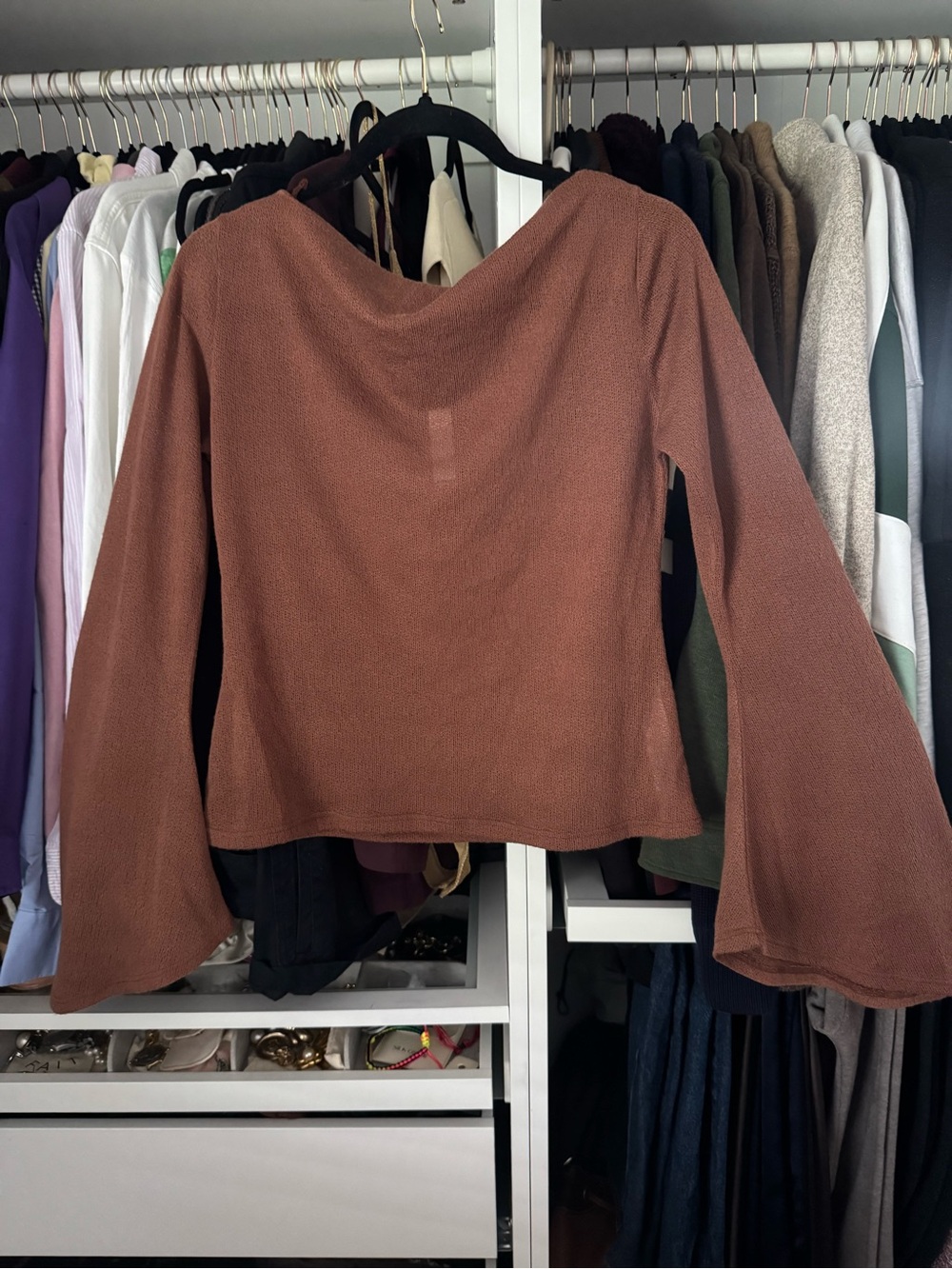 PrettyLittleThing Chocolate Set (Top & Skirt)